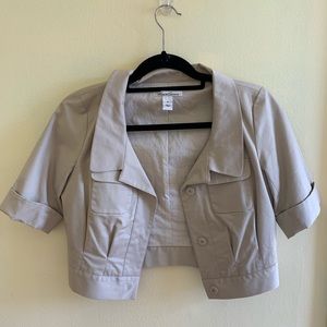 Kenneth Cole Cropped Jacket